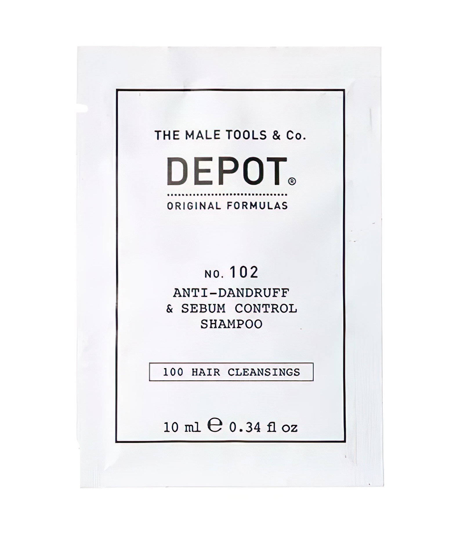 depot 100 hair cleansings no 102 soap free hair shampoo anti dandruff 10 ml 1670864237.jpg d0d7199594825734709a40650bb88490