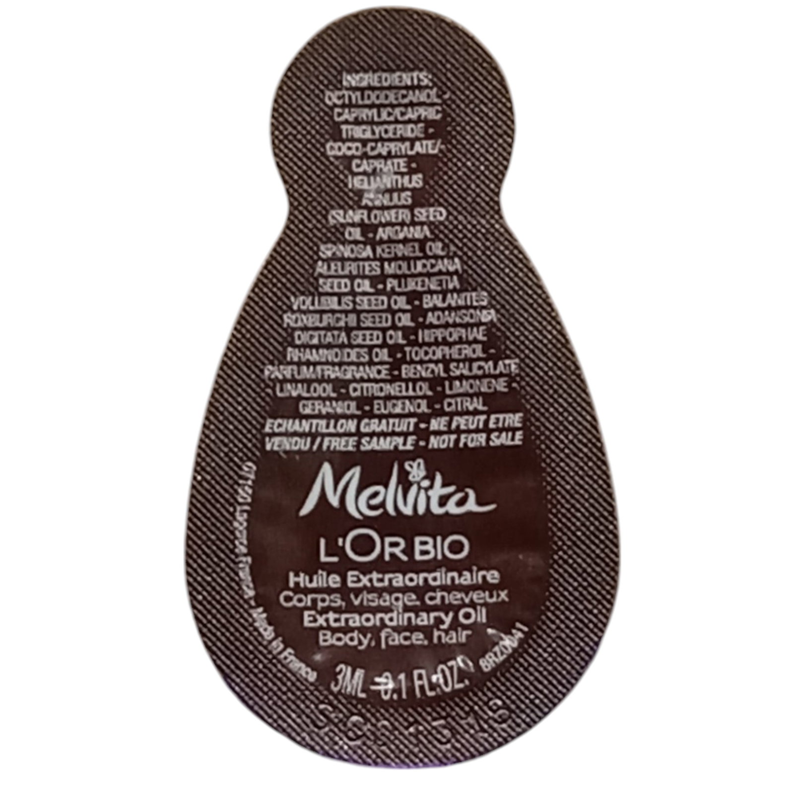 melvita l or bio organic nourishing body oil for body face hair day night 3 ml sample 1745307658.jpg b1d7509ad81963815ba2c5b5b6af6e8f