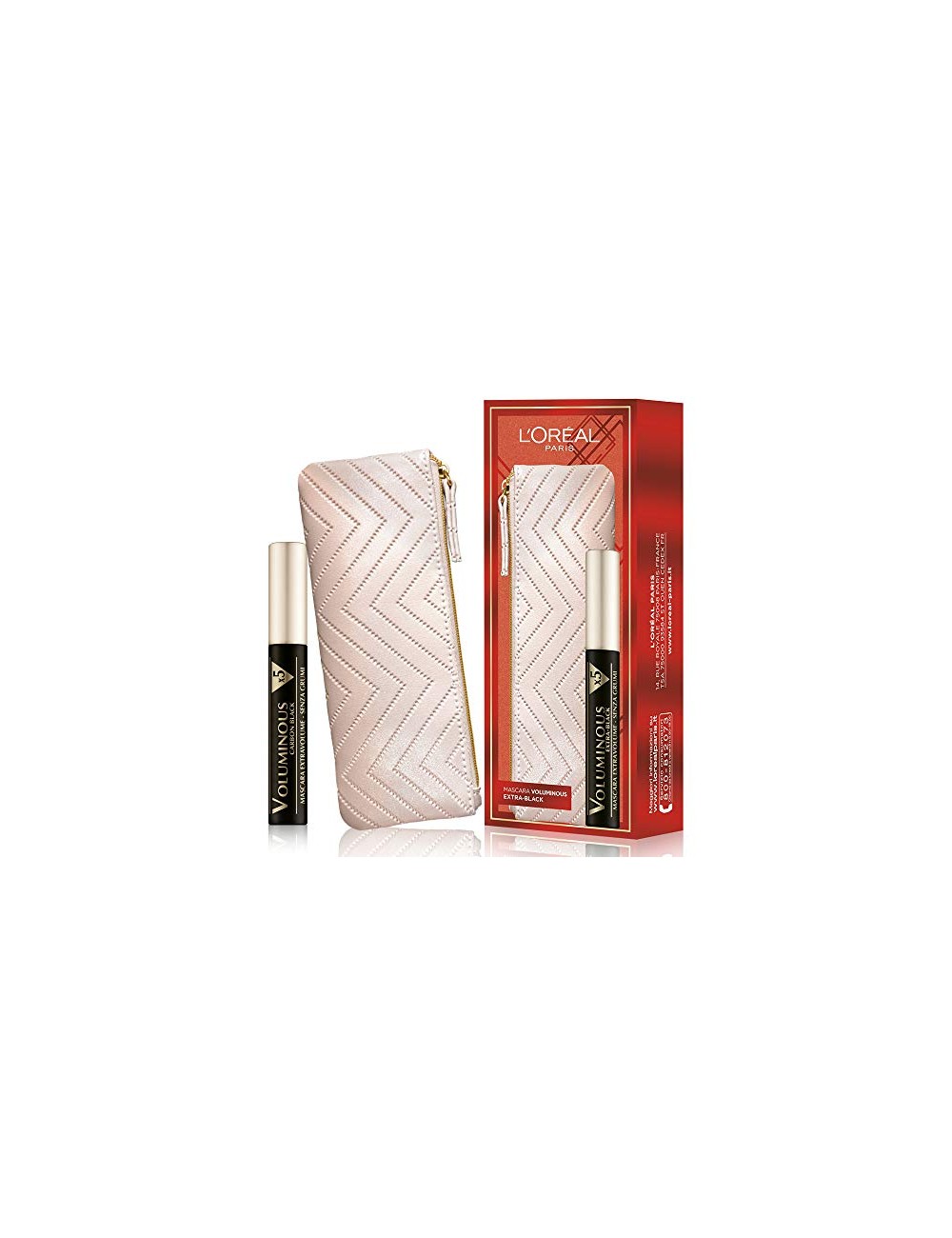 set l oreal paris makeup bag cream voluminous x5 volumizing mascara extra black 7 5 ml 1700120010.jpg 7628683a601ca48b7797773b18adbaa2